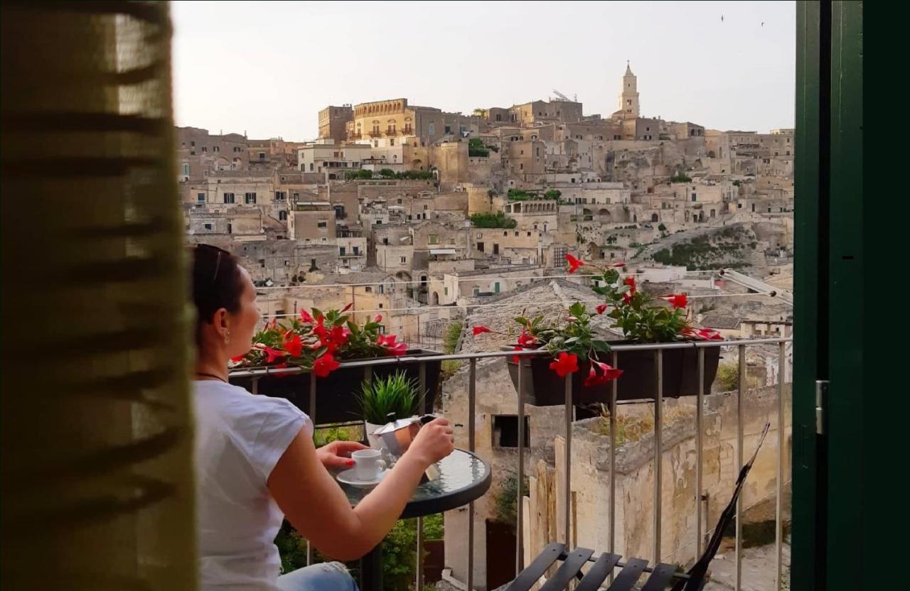 Lo Scorcio, Casa Vacanza Nel Cuore Dei Sassi Con Vista Incantevole Con Self Check-In Matera Exterior photo